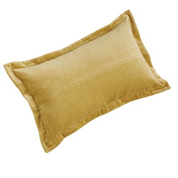 Velvet Pillow Cover Gold 20X12