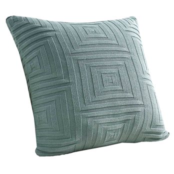 Concentric Sq Pillow Cover 18 Cloud