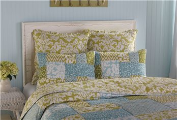 Tranquil Euro Sham Green