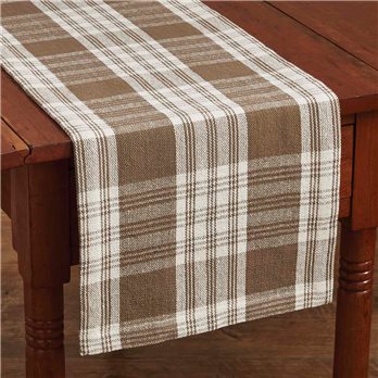 Dylan Table Runner 13X36-Taupe