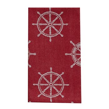 Ship'S Wheel Jacquard Napkin