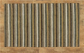 Mineral Stripe Rag Rug 36X60