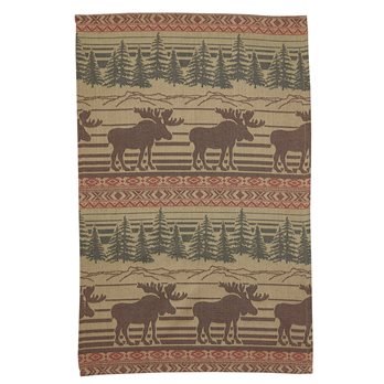 Moose Jacquard Dishtowel