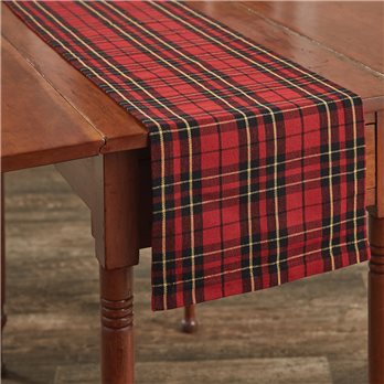 Sportsman Plaid Table Runner 13X54