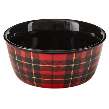 Sportsman Plaid Cereal Bowl