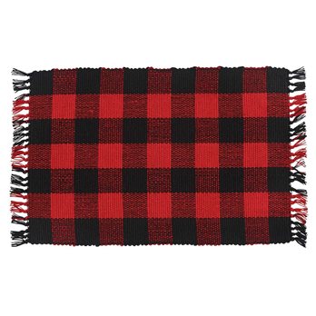 Buffalo Check Yarn Placemat