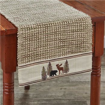 Wilderness Trail Table Runner 13X36