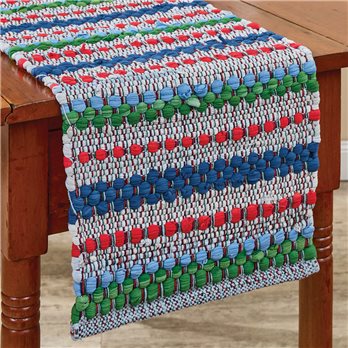 Boundary Waters Chindi Table Runner 13X36