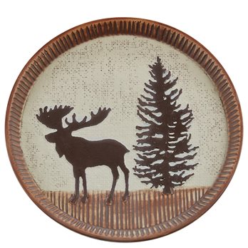 Wilderness Trail Moose Salad Plate