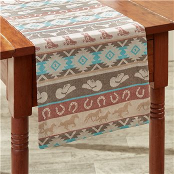 Ranch Jacquard Table Runner 13X36