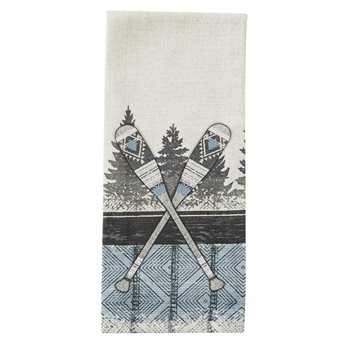 Into The Woods Printed Paddles Dishtowel