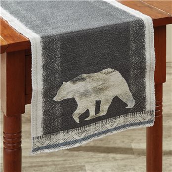 Into The Woods Bear Table Runner 13X54