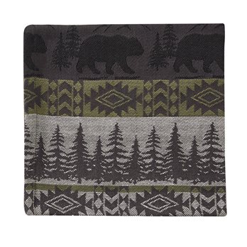 Green Mountain Bear Napkin