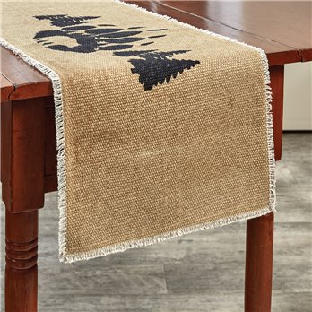 Bear Paw Table Runner 13X36