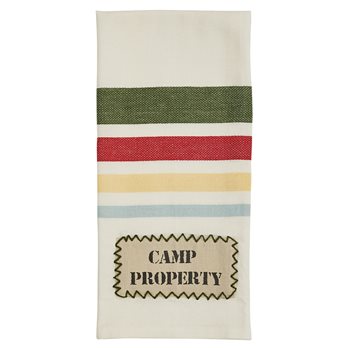 Camp Stripe Decorative Dishtowel