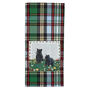 Happy Trails Baby Bear Dishtowel