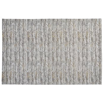 Wild And Beautiful Birch Chenille Rug 4X6