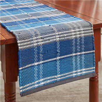 Rainy Lake Chindi Table Runner 13X36