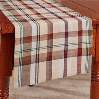 Gamekeeper Plaid Table Runner 13X54