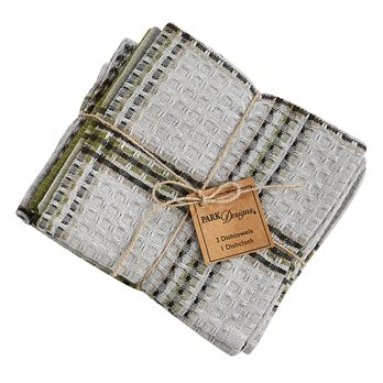 Timberline 3 Dishtowel/1 Dishcloth Set