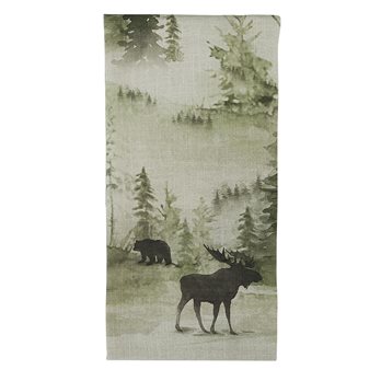 Watercolor Wildlife Dishtowel