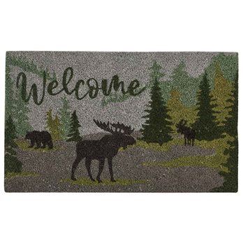 Watercolor Wildlife Doormat