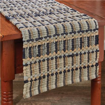 Tempest Chindi Table Runner 13X36 Gray