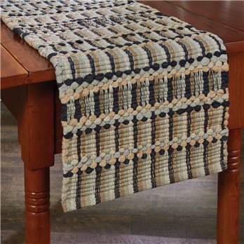 Tempest Chindi Table Runner 13X54 Gray