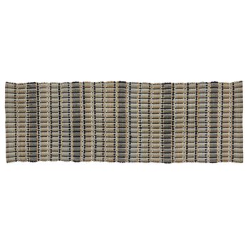 Tempest Rag Rug Runner 2X6 Gray