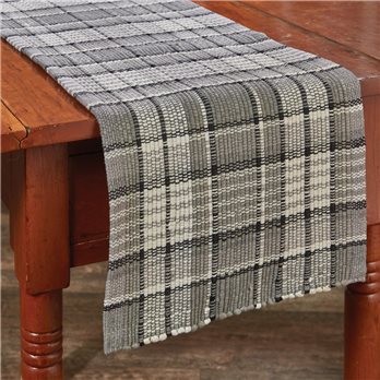 Gray Area Chindi Table Runner 13X36