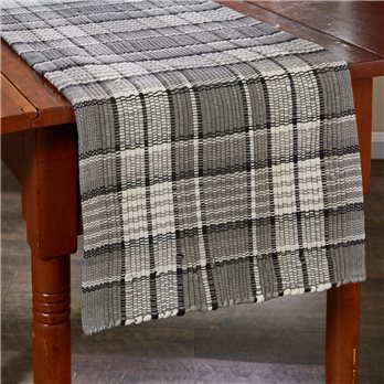 Gray Area Chindi Table Runner 13X54