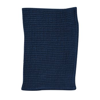 Solid Waffle Dishtowel - Indigo