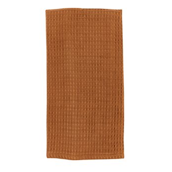 Solid Waffle Dishtowel - Ginger