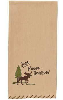 Just Moose-Behavin'Dishtowel