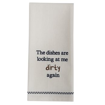 Looking Dirty Dishtowel