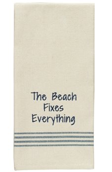 Beach Fixes Everything Dishtowel