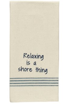 Relaxing Shore Thing Dishtowel