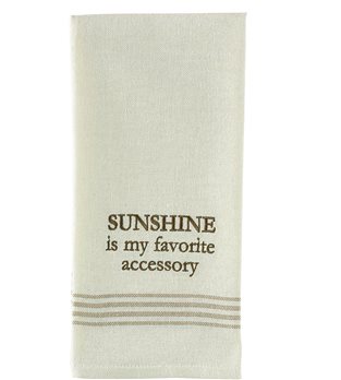 Sunshine Is My Favorite Dishtowel