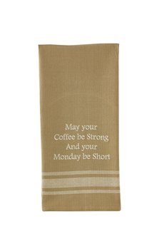 Monday Be Short Dishtowel