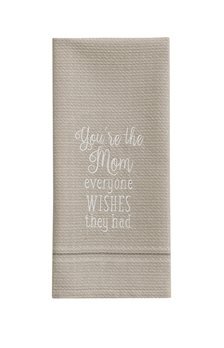 You'Re The Mom Emb Dishtowel