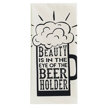 Beauty In The Eye Print Dishtowel