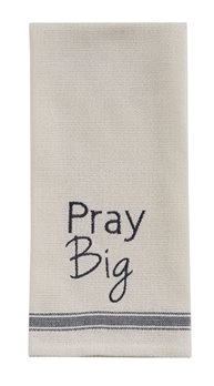 Pray Big Dishtowel