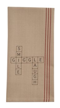 Scramble Giggle Dishtowel