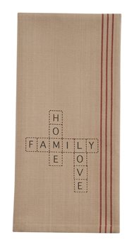 Scramble Family Dishtowel