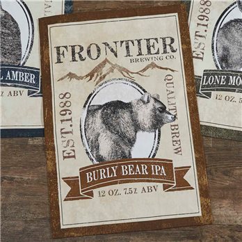 Bear Ipa Printed Dishtowel