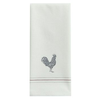 Rooster Printed Dishtowel