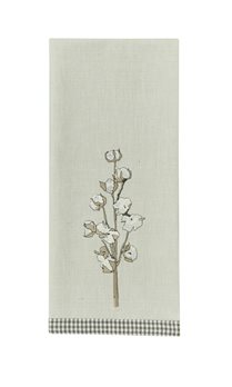 Cotton Fields Emb Dishtowel