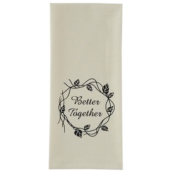 Better Together Printed Dishtowel