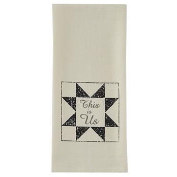 Quilt This Is Us Printed Dishtowel