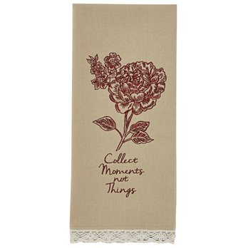 Collect Moments Embroiderd Dishtowel